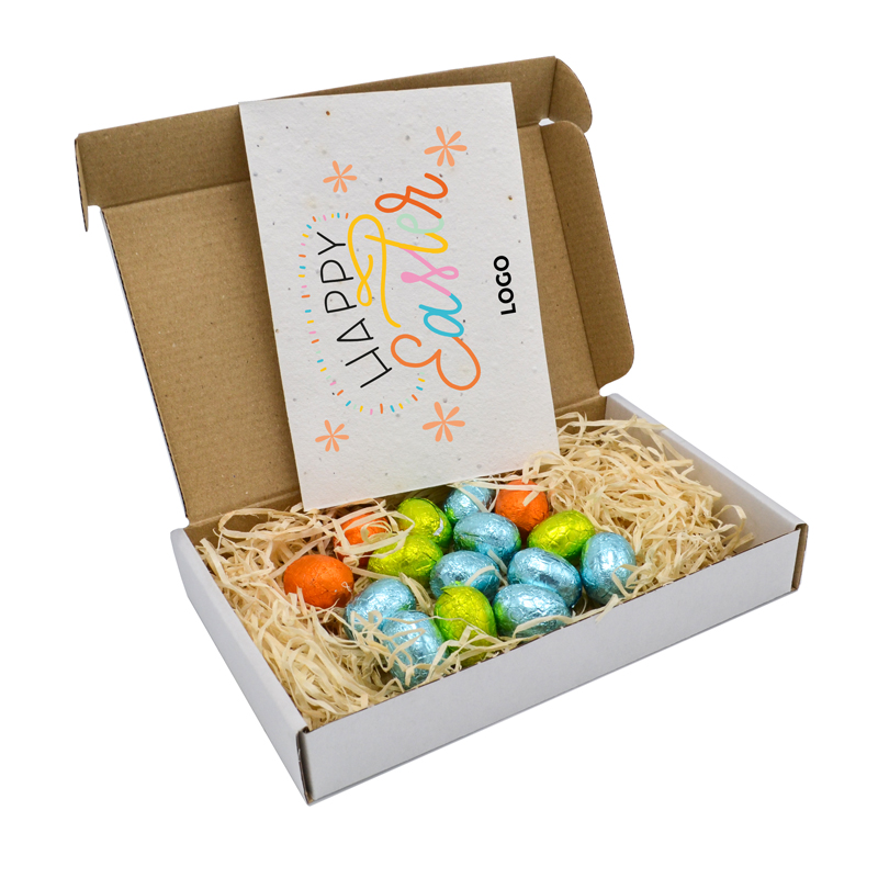 Doosje met paaseitjes